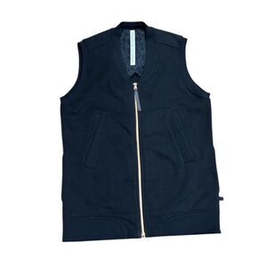 LULULEMON Women's Departure Vest, Black, Zip Up Vest, Size 6, Used